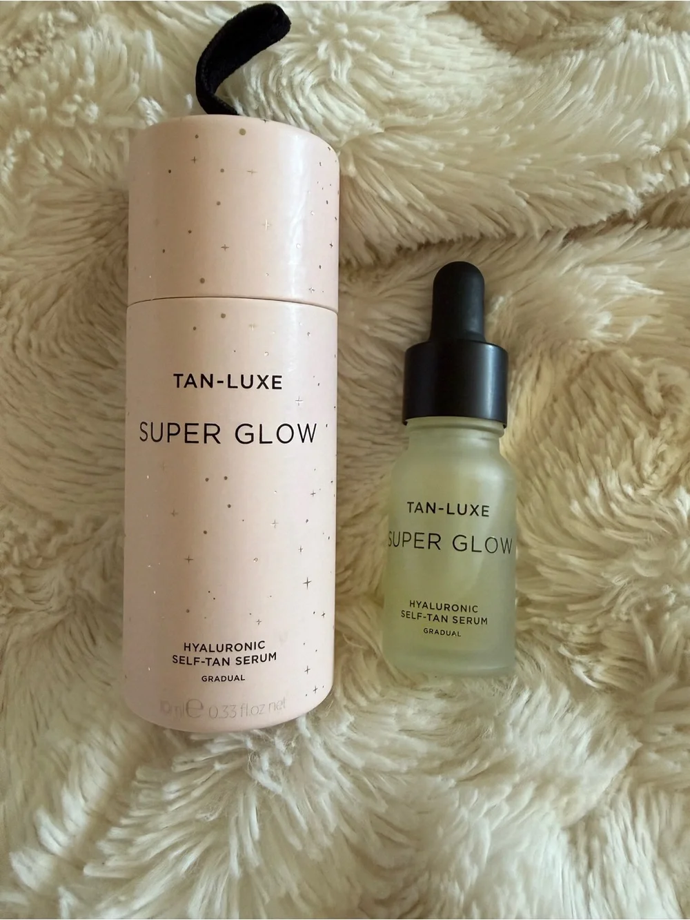 TAN-LUXE Super Glow Hyaluronic Self-Tan Serum NIB